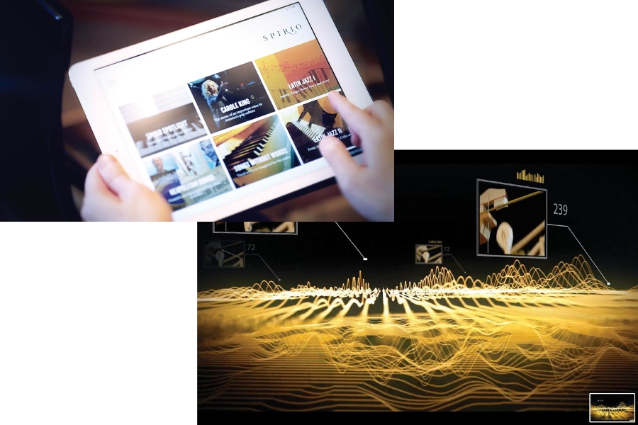 Chỉnh nhạc trên Ipad với Spirio| r