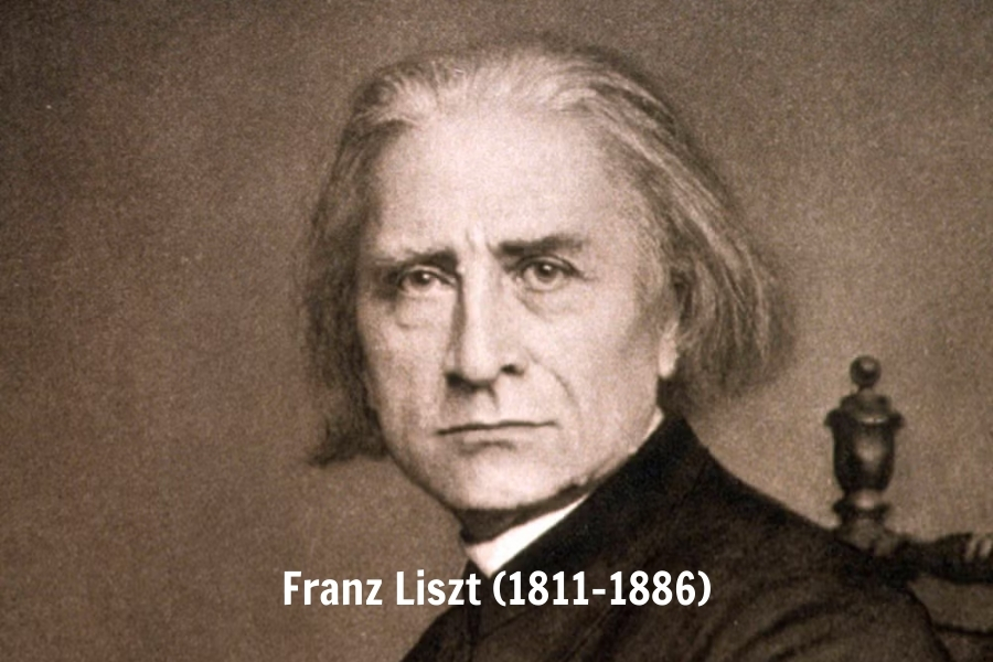 Nghệ sĩ piano Franz Liszt