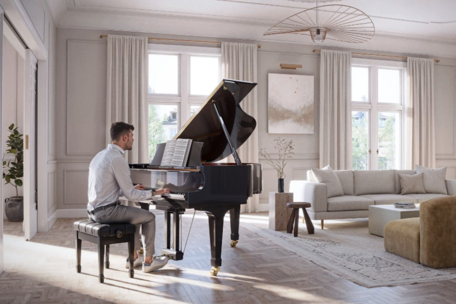 Ứng dụng hợp âm e7 chơi piano